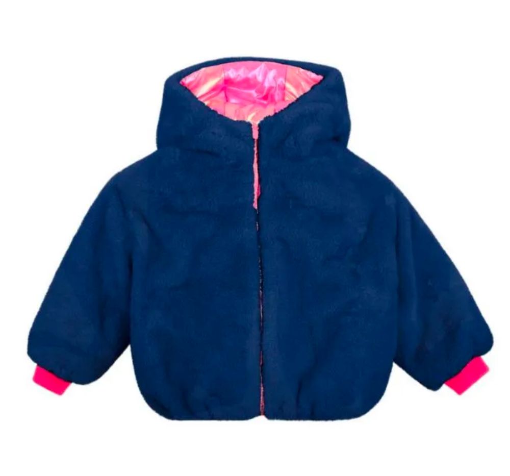 Reversible Faux Jacket Pink