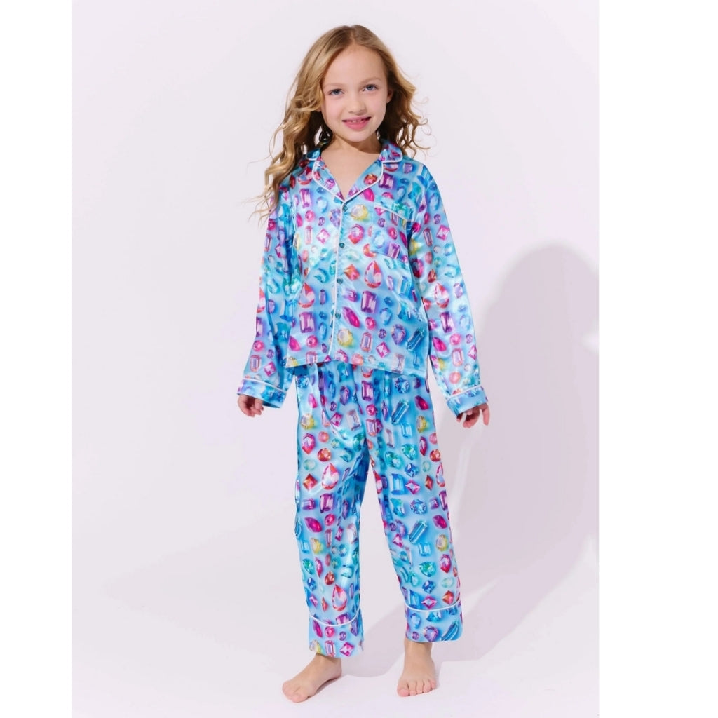 Bejeweled Silk Set