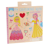 My Colouring Book & Stickers Princess