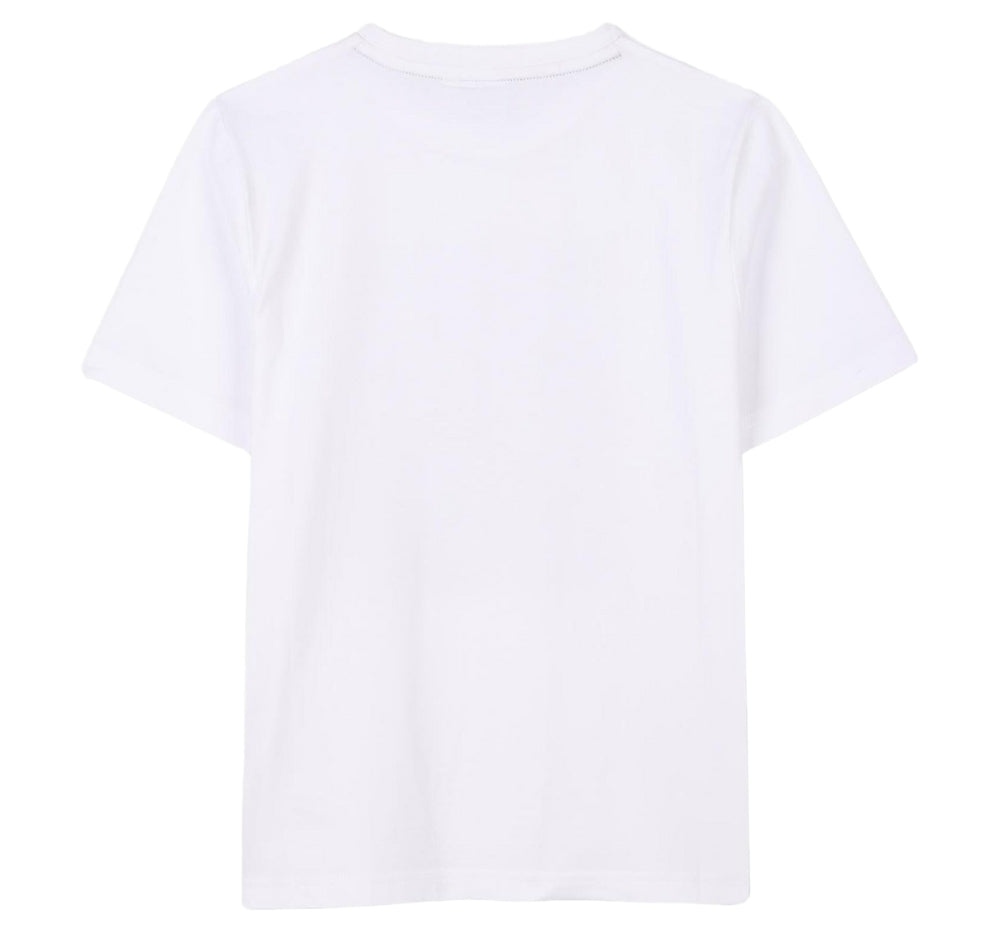 Playera Blanca Con Estampado