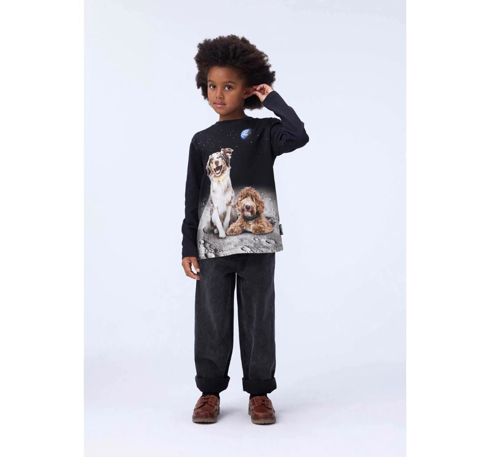 Playera Manga Larga Moon Friends
