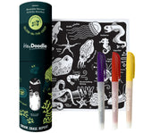 Reusable Silicone Activity MiniMat Glow In The Deep