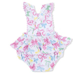 Sweet Bows Ric Rac Ruffle Sunsuit