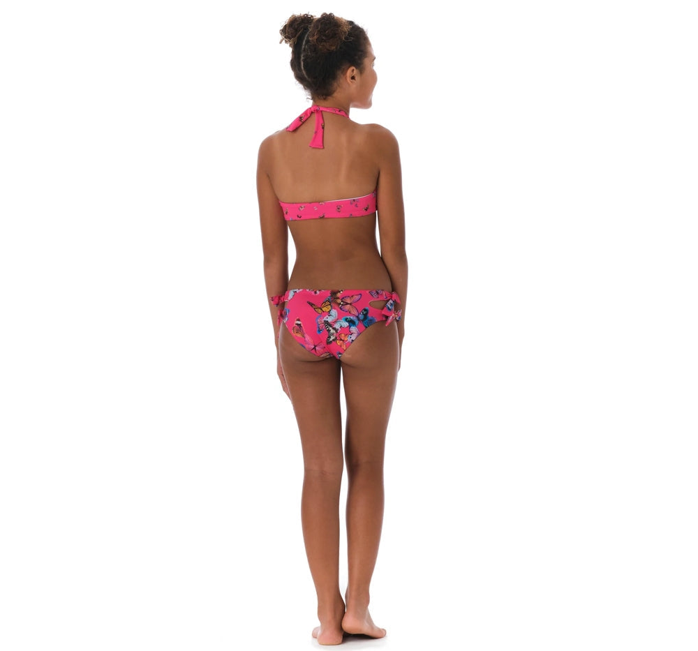 Fly Away Pink Swimsuit Butterflies