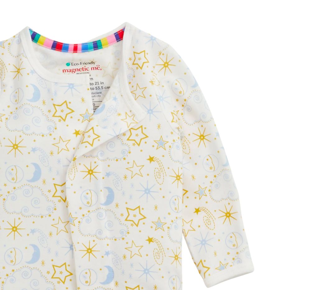 Star Signs Blue Modal Footie