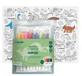 DinoRoar Classic Coloring & Doodle Mat