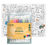 Reusable Silicone Activity Mat Into The Wild