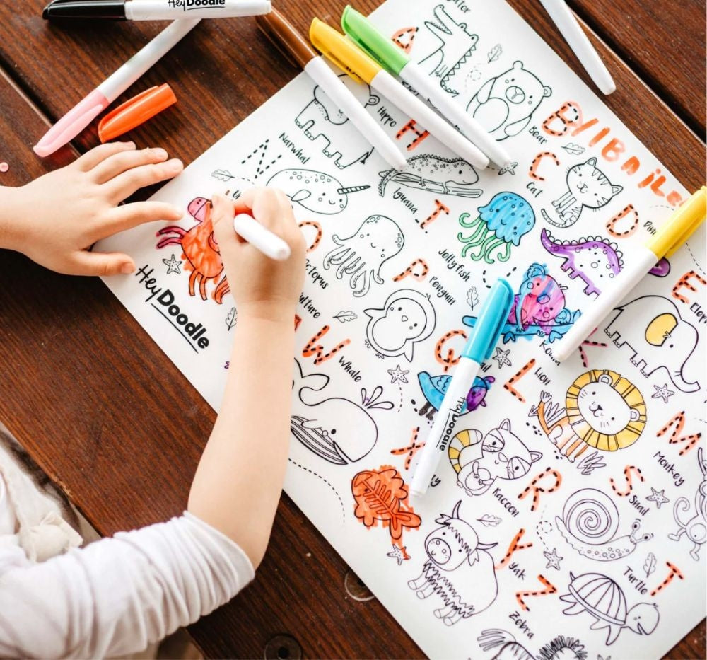 Into the Wild Classic Coloring & Doodle Mat