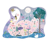 60 PC Shaped Puzzle Swan Lake