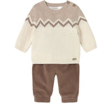 Conjunto Pantalon Largo & Jersey Cacao