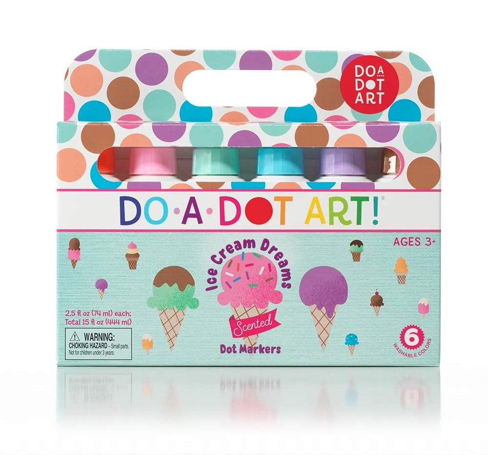 6-Pack Ice Cream Dot Markers