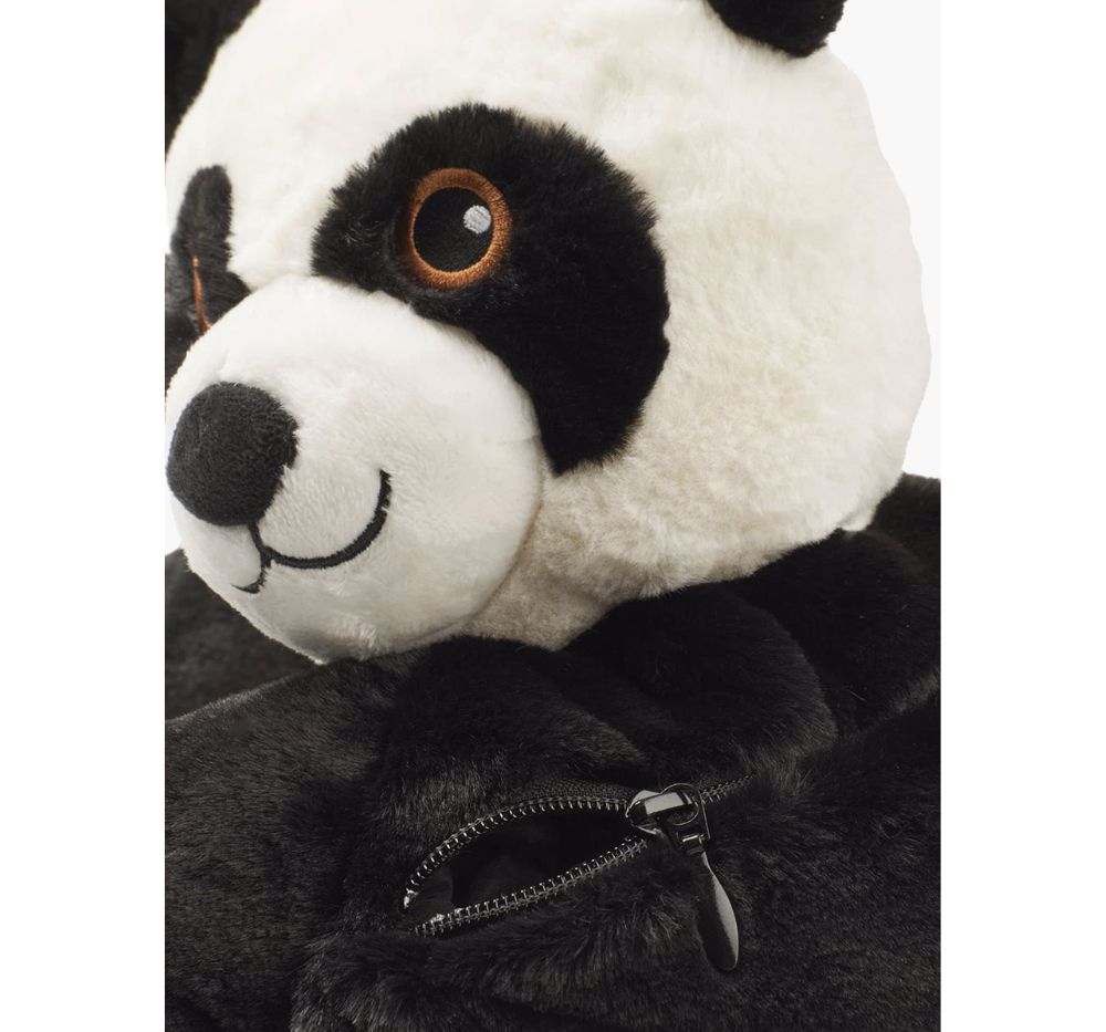Panda Backpack Black-White