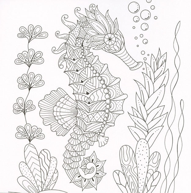 Ocean Mandala Art