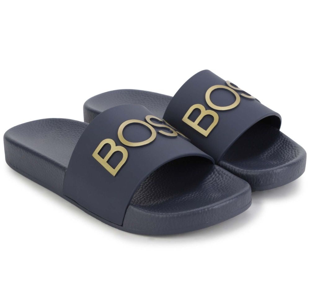 Slides Azul Marino