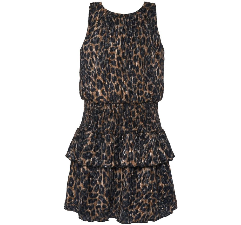 Vestido Estampado De Leopardo