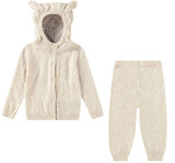 Chamarra Y Pantalones Oatmeal Melange