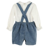Majestic Cord Boy Set Navy