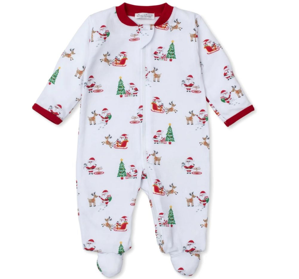 Christmas Magic Zip Footie Multi