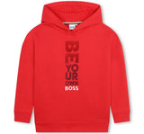 Hoodie Front Graphic Red