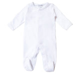 Basic Footie New White/White