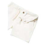 Bermuda Lino Relax Blanco