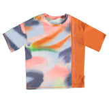 Playera deportiva multicolor de pintura en aerosol -Molo