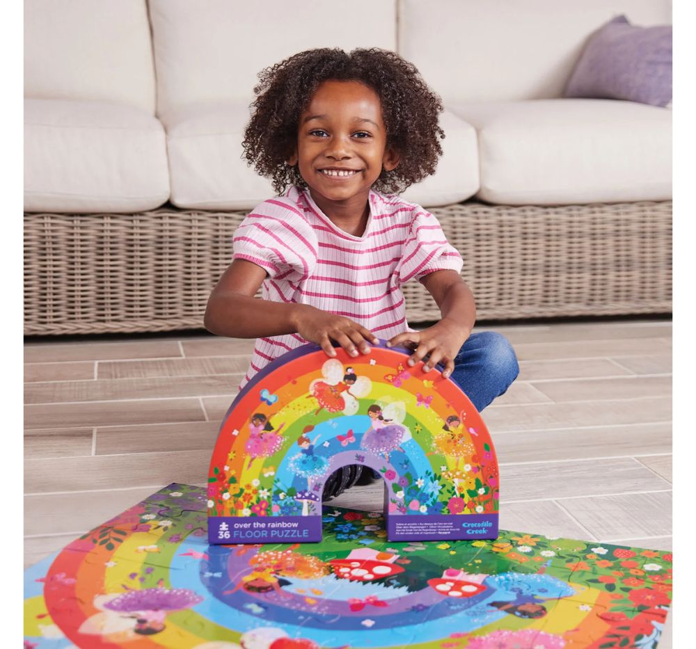 36-pc Puzzles Over The Rainbow