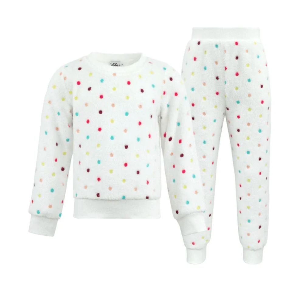 Rainbow Confetti Fuzzy Set