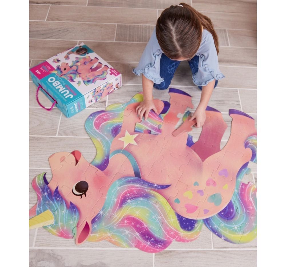 48 Pc Jumbo Puzzle Unicorn
