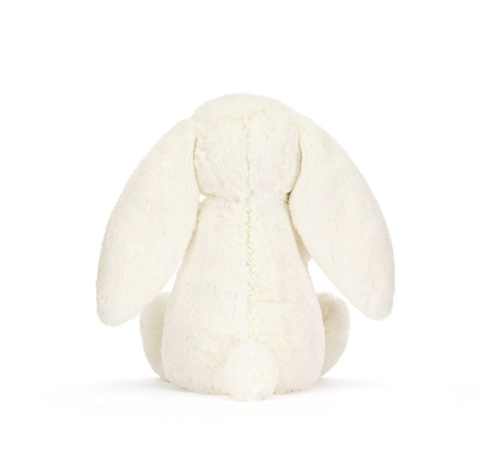 Cream Bunny With Rose