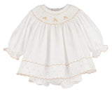 Classic Embroidery Feston Bishop Ivory