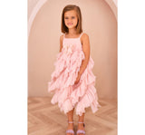 Cascade Waterfall Sparkle Tulle Strappy