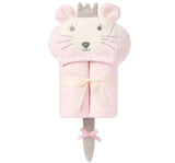 Bath Wrap - Mouse Pink