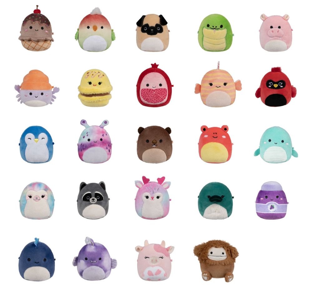 Mini Plush Micromallows Aqua