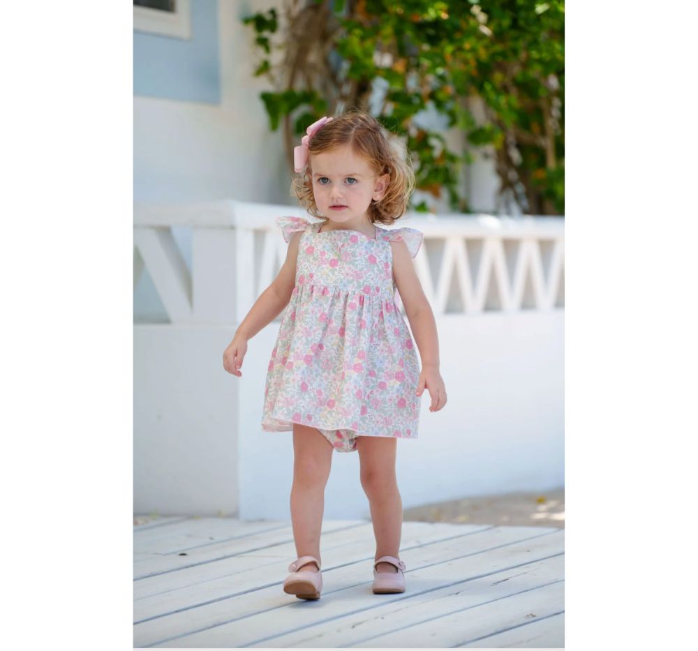 Pink Floral Dress
