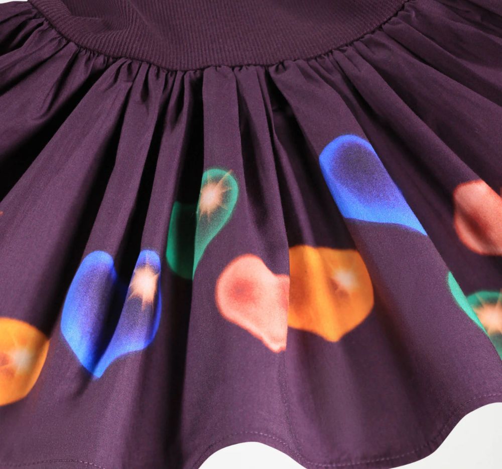 Candi Dress Berry Hearts