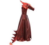 Ruby The Metallic Dragon Cape 3-4