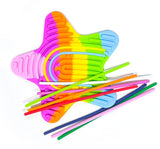 Silly Tubes Silicone Sensory Star