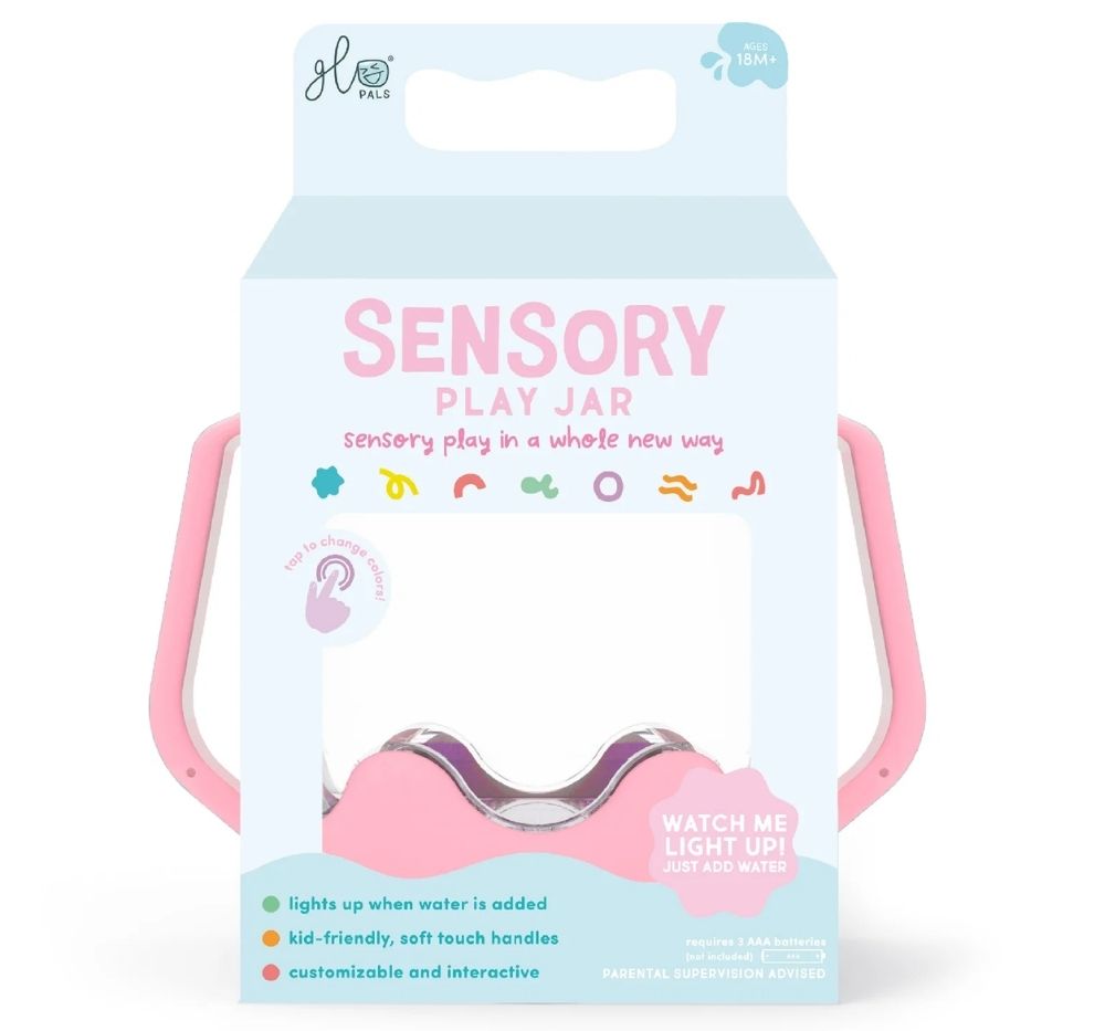 Pink Sensory Play Jar