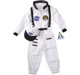 Jr Astronaut Suit White With Embroidered Cap 4-6