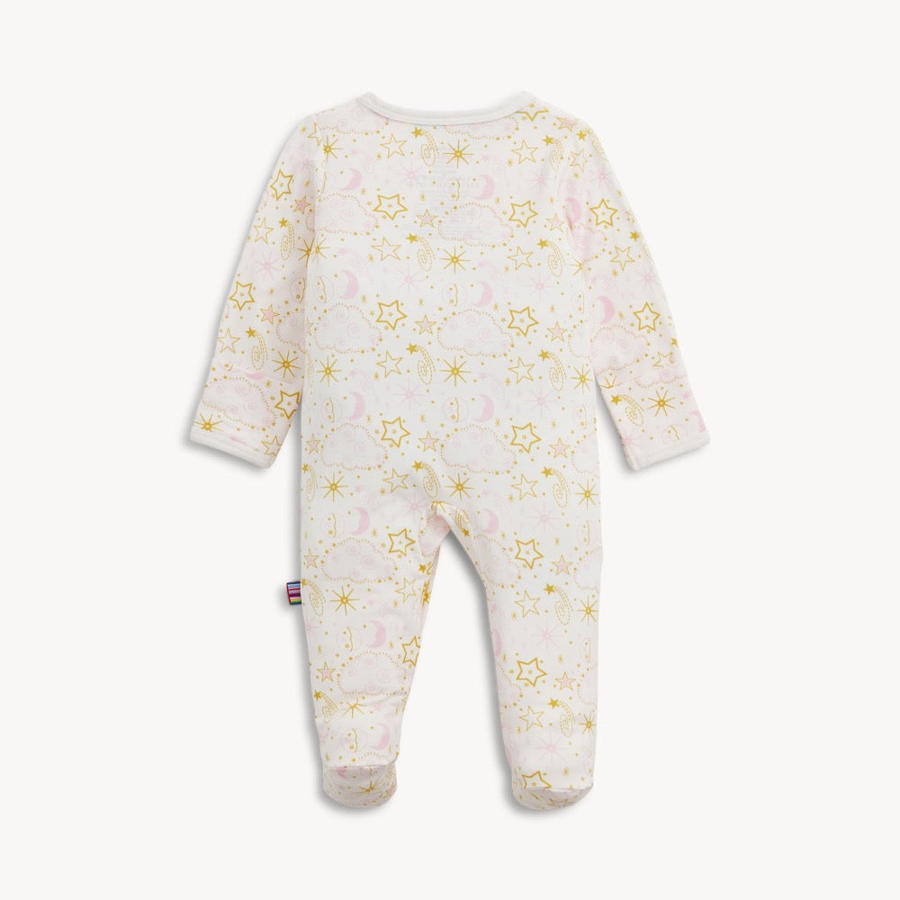 Star Signs Pink Modal Footie