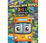 Wheel and Wings XXL Coloring Book
