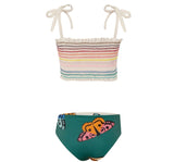 Waffle Bikini Polilla Arcoiris Crudo