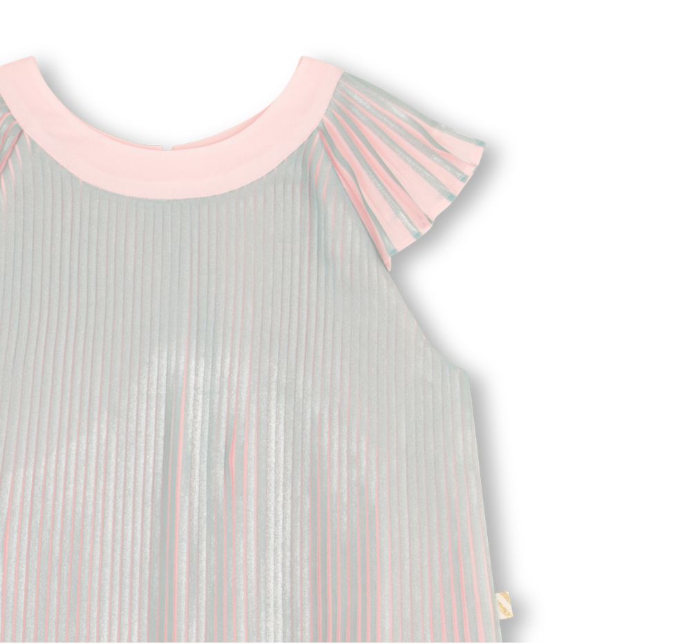 Pleated Crepe Ceremony Dress