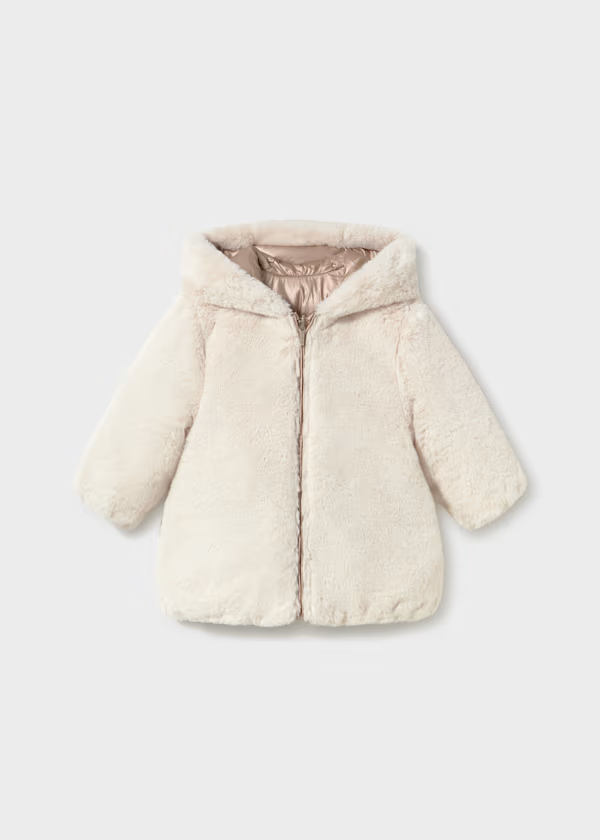 Chaqueton Reversible Pelo Bronce