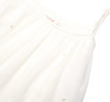 Ceremony Dress With Pearls Ivory