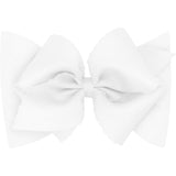 SML King GG Bow On Jer Band White 6-24M