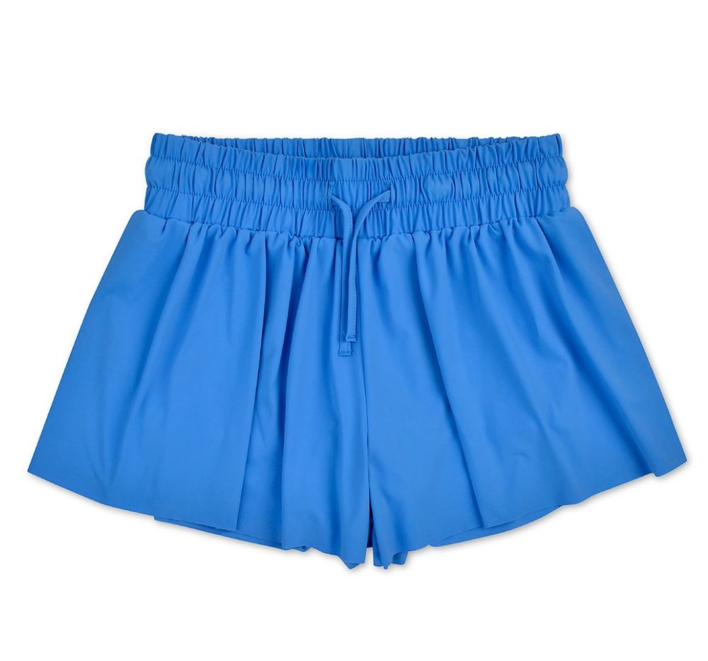Bright Blue Butterfly Shorts