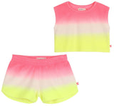 Terry Towel Gradient Tank Top & Shorts