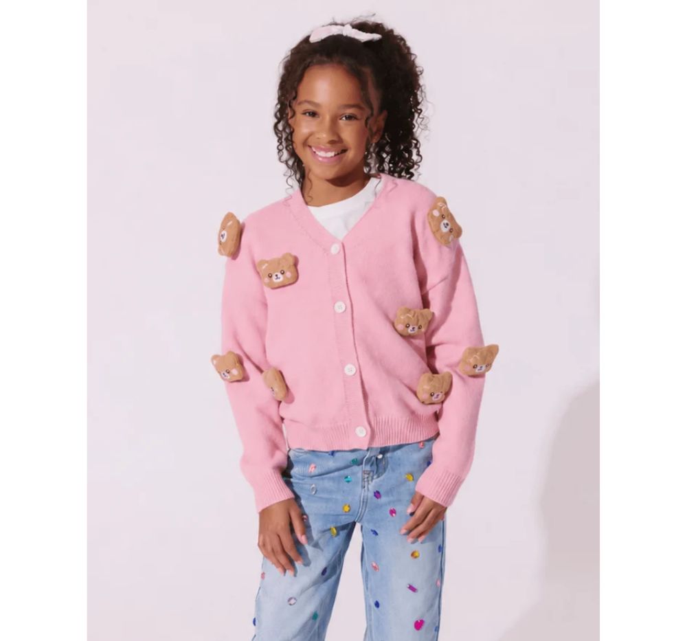 Plush Beary Cute Cardigan